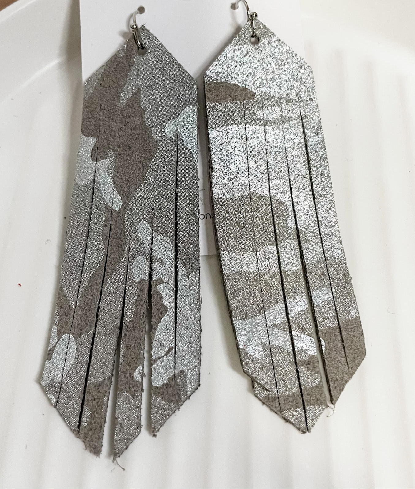 Gray Camo Fringe