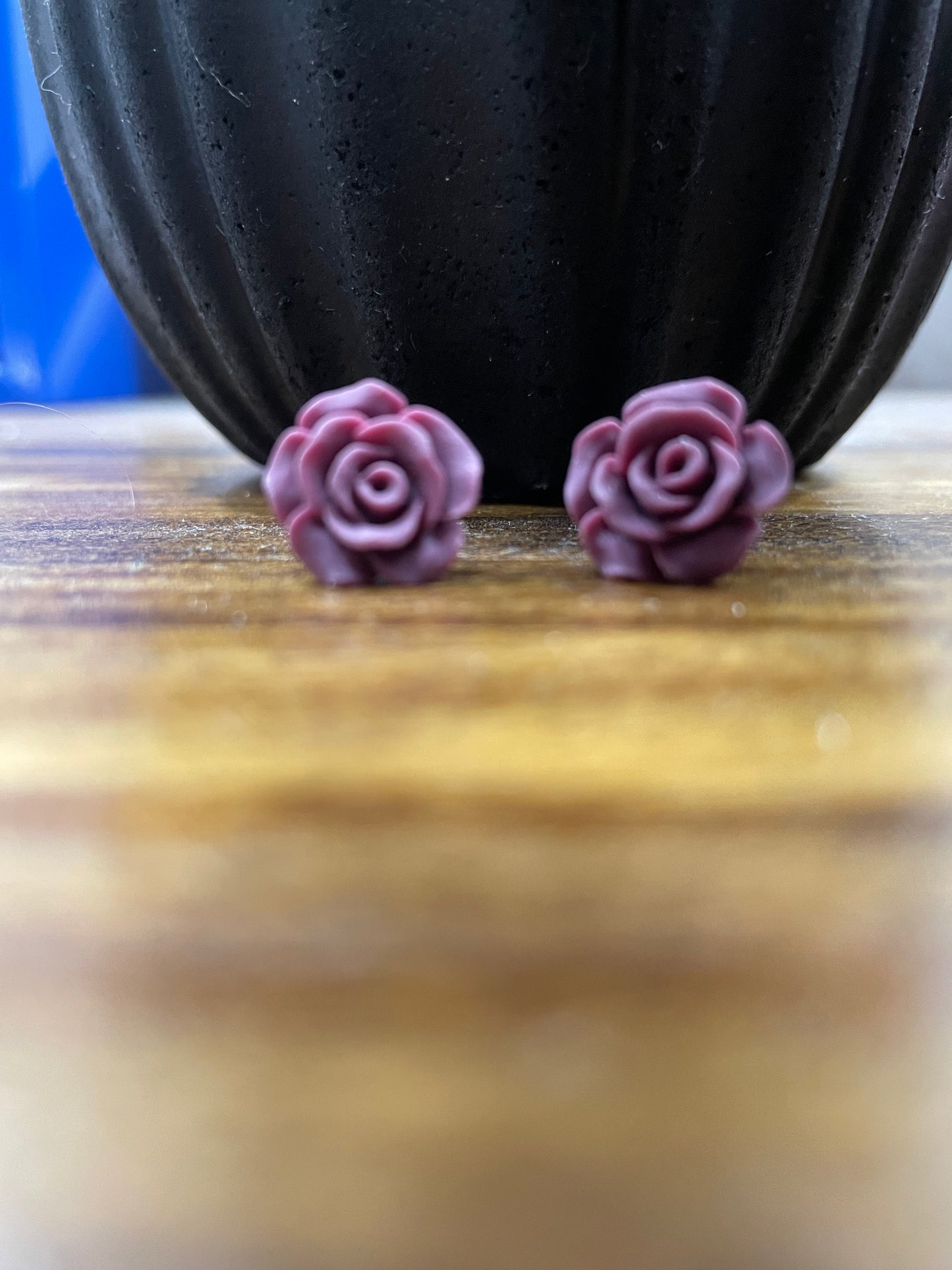 Purple Rain Rose Stud