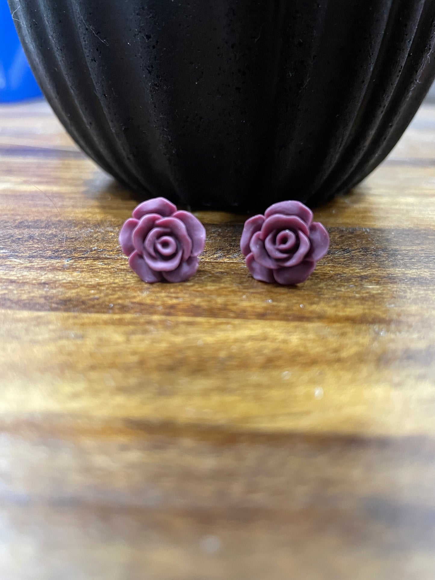Purple Rain Rose Stud