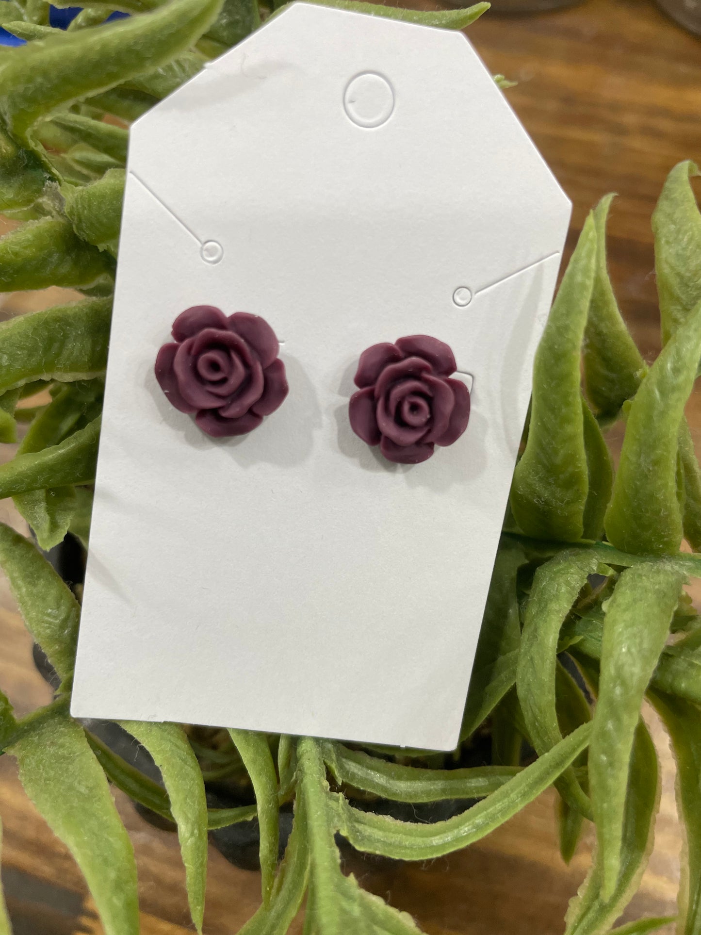 Purple Rain Rose Stud