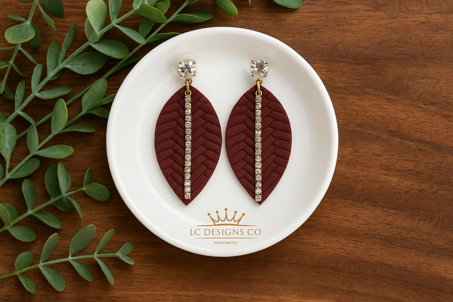 The Sophie Leather Earring