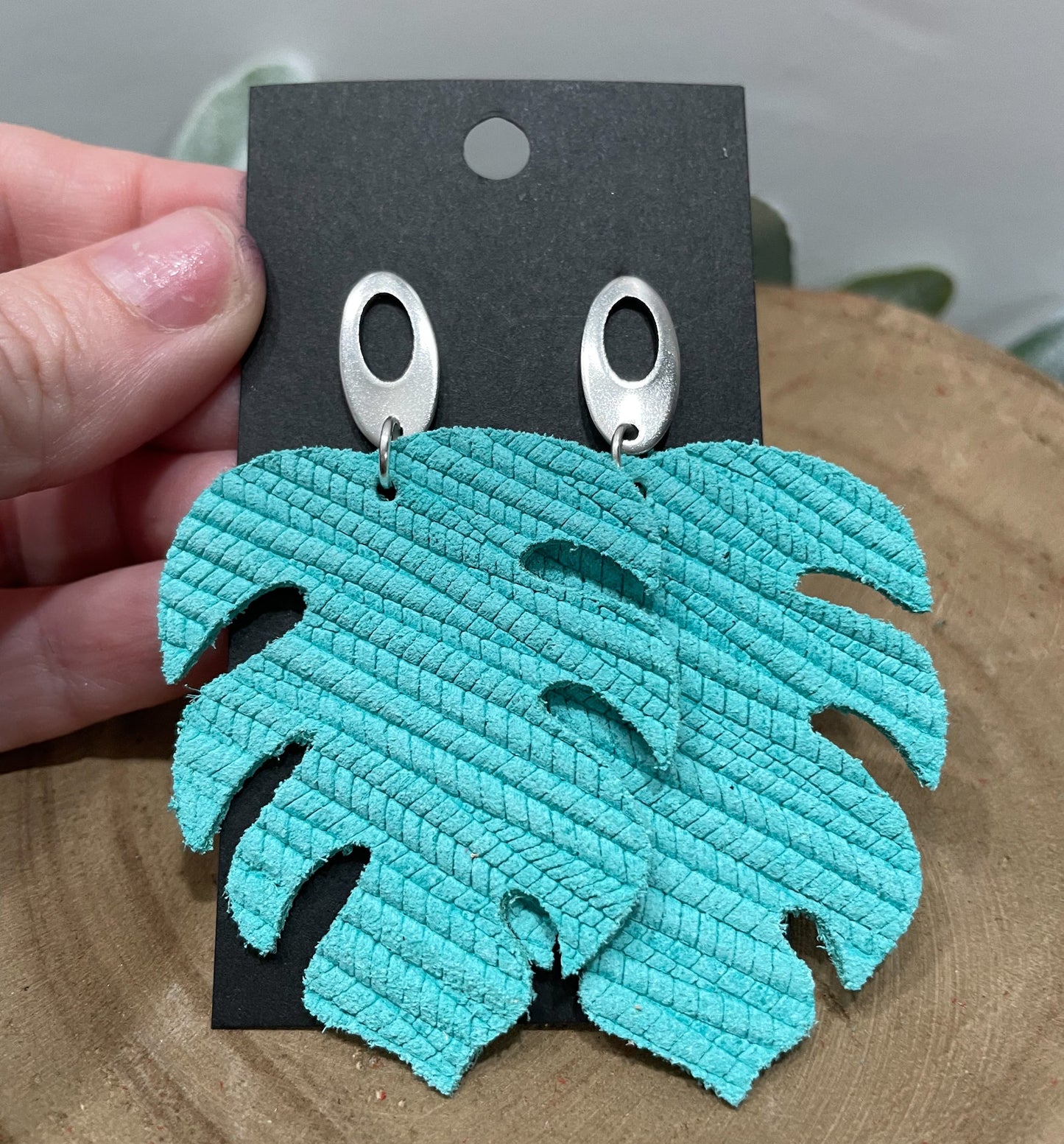 Lagoon Leaf Dangles