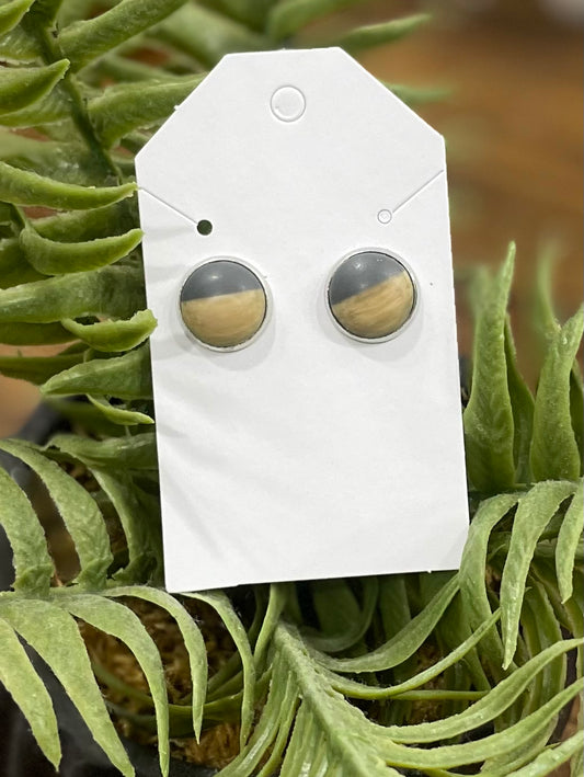 Blue Horizon Stud Earrings