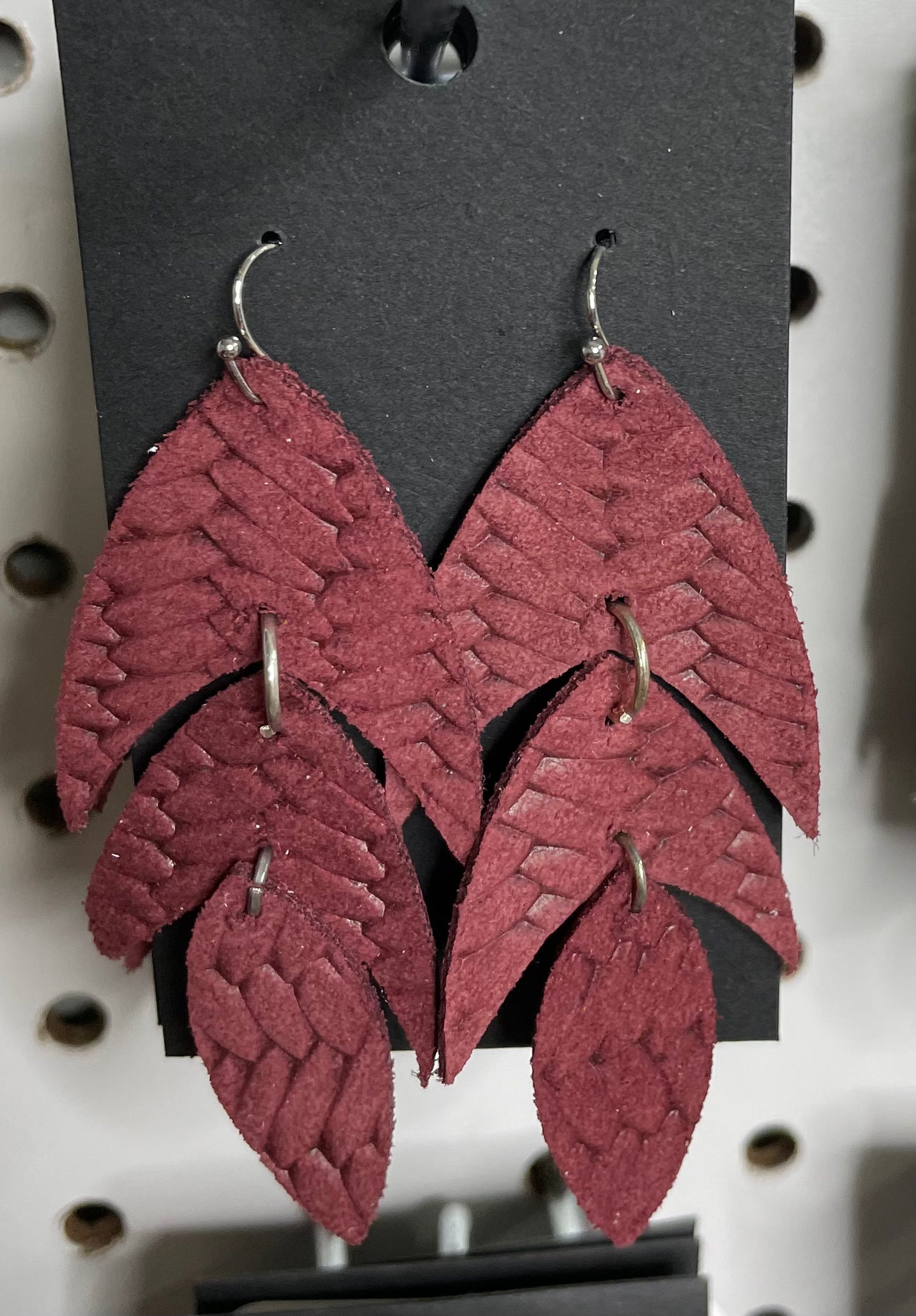 Burgundy Braided Bliss.